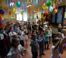 Zabawa andrzejkowa w bibliotece