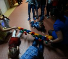 Zabawa andrzejkowa w bibliotece