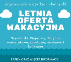 Letnia oferta wakacyjna