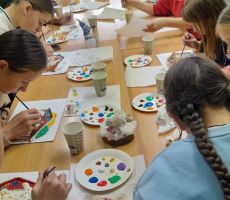 Warsztaty świąteczne w bibliotece